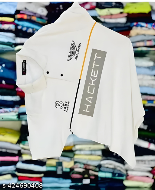 Hackett White Polycotton Polo T-Shirt – Premium Casual Wear