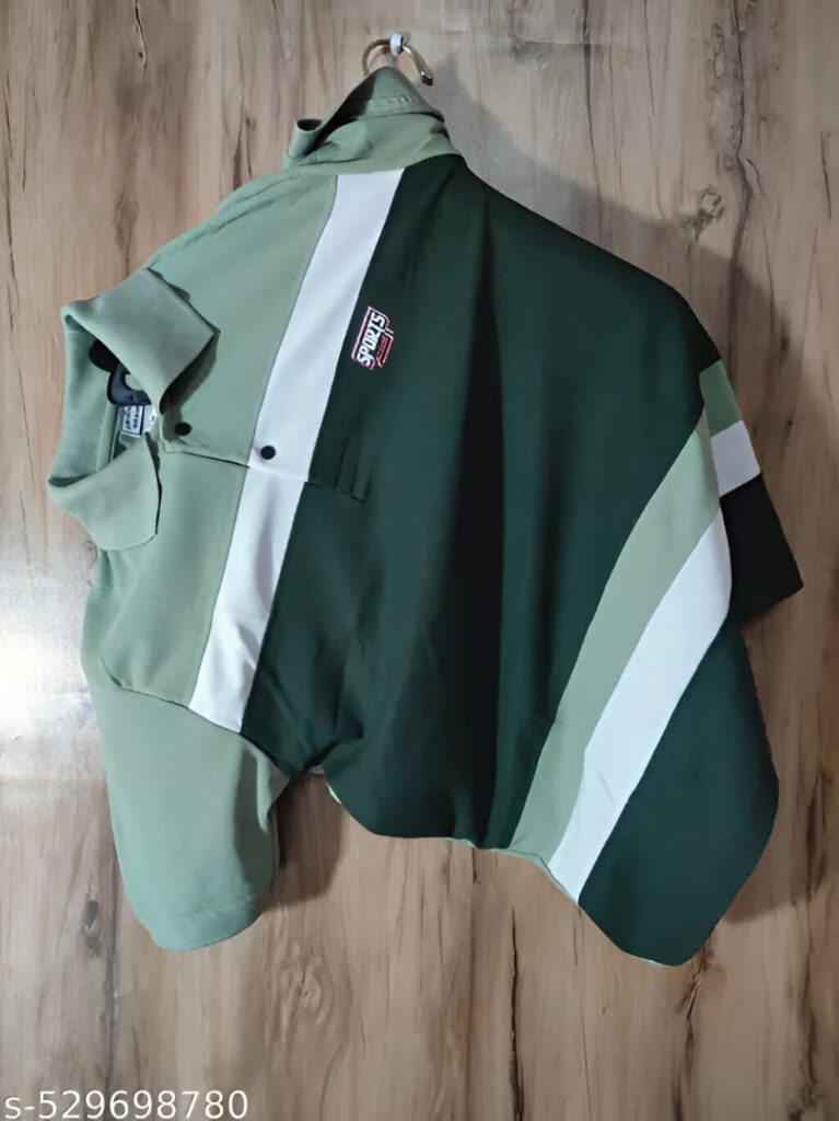 Stylish Green Summer Polo T-Shirt for Men