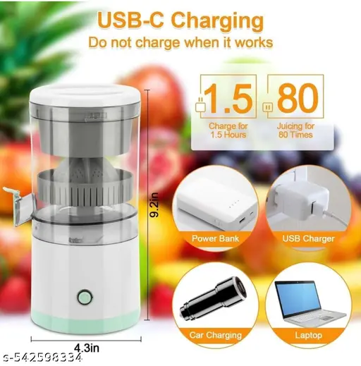 Wireless USB Citrus Juicer