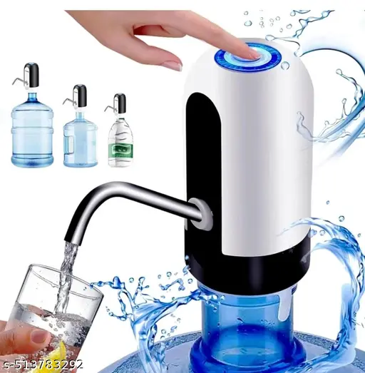 Rechargeable Automatic Water Dispenser Pump for Bottled Cans – USB Charging